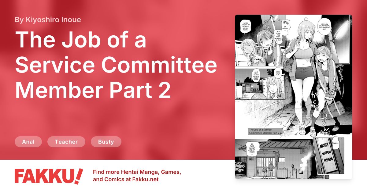 The Job of a Service Committee Member Part 2 Hentai by Kiyoshiro Inoue - FAKKU