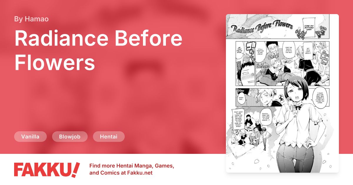 Radiance Before Flowers Hentai by Hamao - FAKKU