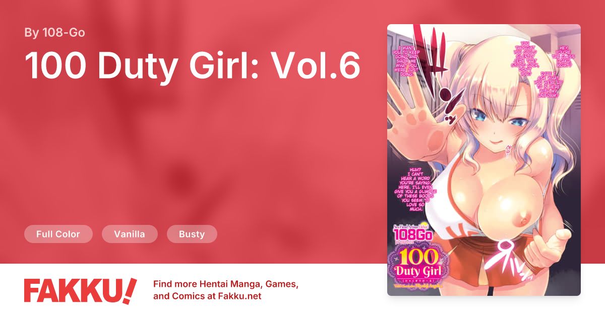 100 Duty Girl: Vol.6 Hentai by 108-Go - FAKKU