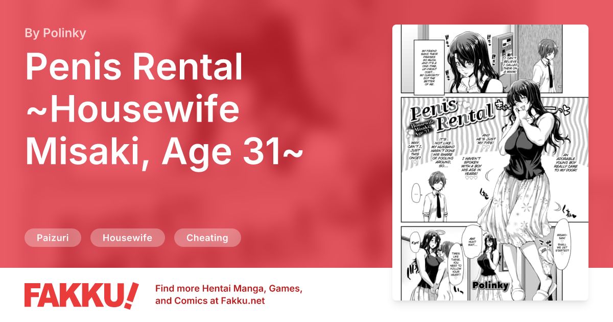 Penis Rental ~Housewife Misaki, Age 31~ Hentai by Polinky - FAKKU
