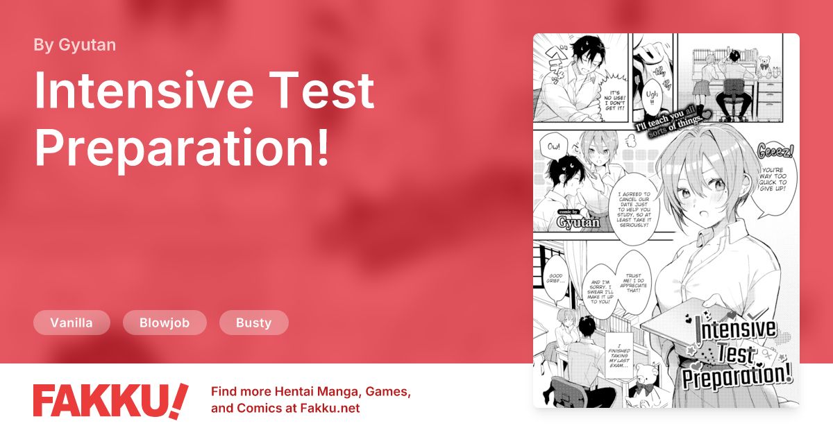  Intensive Test Preparation! Hentai by Gyutan - FAKKU