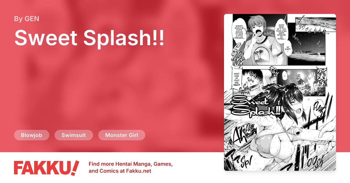  Sweet Splash!! Hentai by GEN - FAKKU