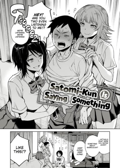 Satomi-kun is Saying Something