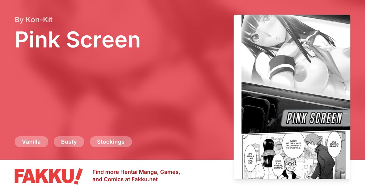 Pink Screen Hentai by Kon-Kit - FAKKU