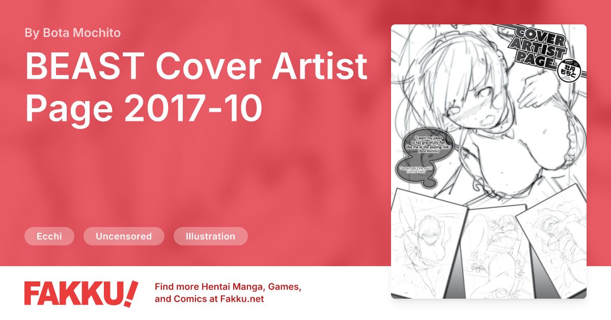 BEAST Cover Artist Page 2017-10 Hentai by Bota Mochito - FAKKU