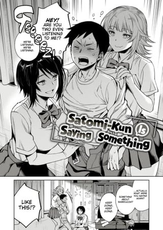 Satomi-kun is Saying Something Hentai Cover Image