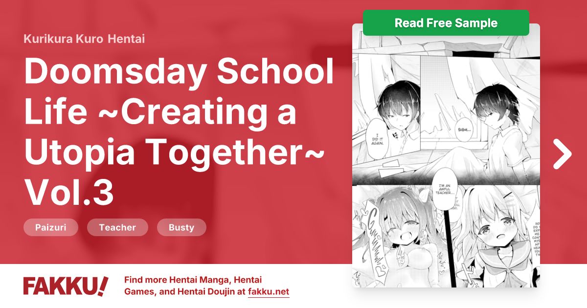 Doomsday School Life ~Creating a Utopia Together~ Vol.3 Hentai by Kurikura Kuro - FAKKU