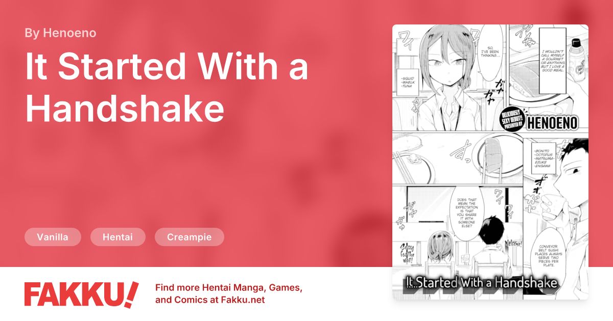 It Started With a Handshake Hentai by Henoeno - FAKKU