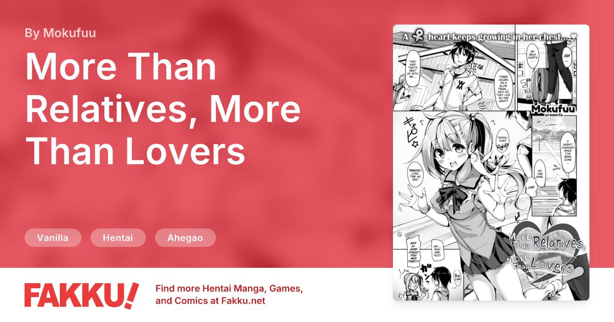 More Than Relatives, More Than Lovers Hentai by Mokufuu - FAKKU