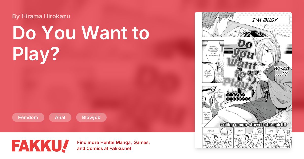 Do You Want to Play? Hentai by Hirama Hirokazu - FAKKU