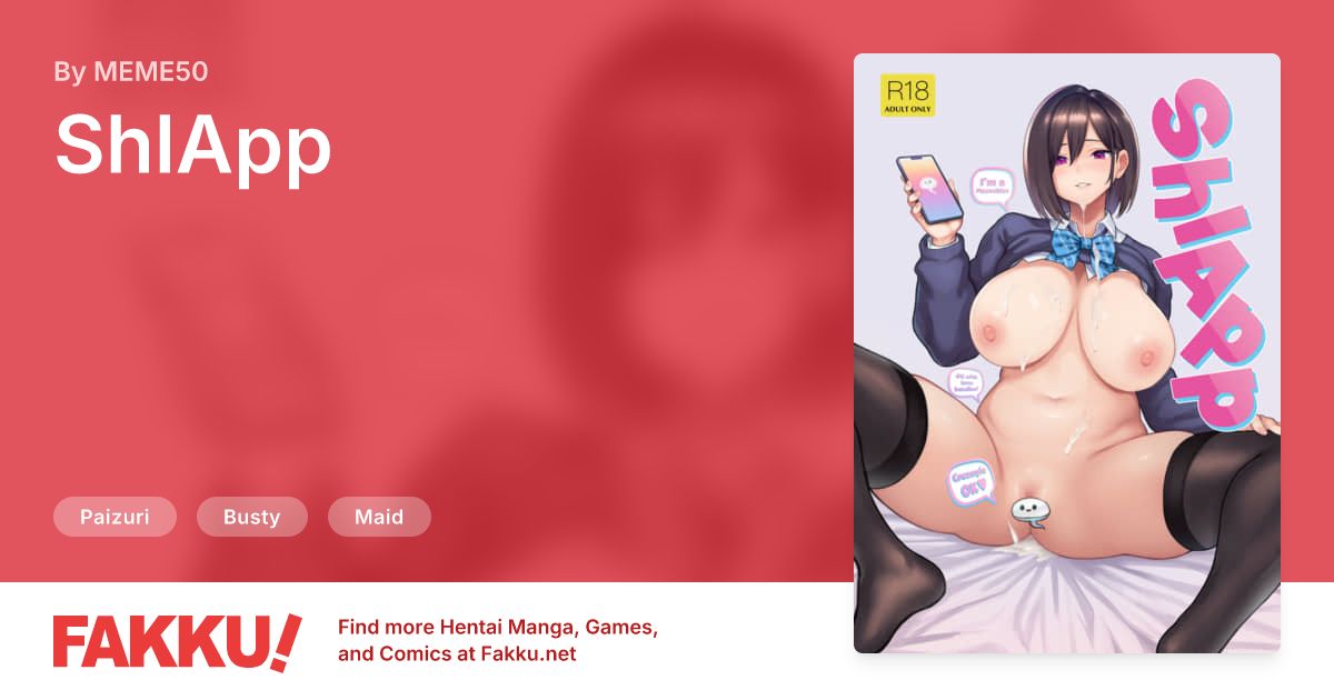 The fetish matching app, ShlApp, is live and makes it all too easy to find people in your local area who share your most hardcore kinks! Full of users who primarily let their crotches do the thinking, it&apos;s perfect for the busy person of the modern era! But don&apos;t take our word for it—allow us to show you a hands-on report from one of our satisfied customers as he meets Rui, a thick and plump student council president who loves to get dominated, deep-throated, and enjoys a thick creampie on her safe days. After one non-stop night of degradation, she&apos;s found her new master!This release also includes a bonus chapter at the end, featuring re-edited panels and pages from the main story, and a Rui who seemingly got some on the side when it wasn’t a safe day. Lastly, there’s a short free-to-read preview available, introducing the setup for this 50+ page banger from MEME50!