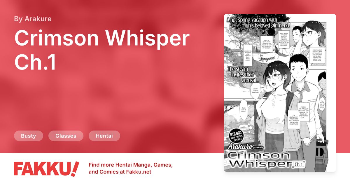 Crimson Whisper Ch.1 Hentai by Arakure - FAKKU