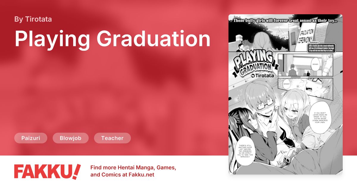 Playing Graduation Hentai by Tirotata - FAKKU
