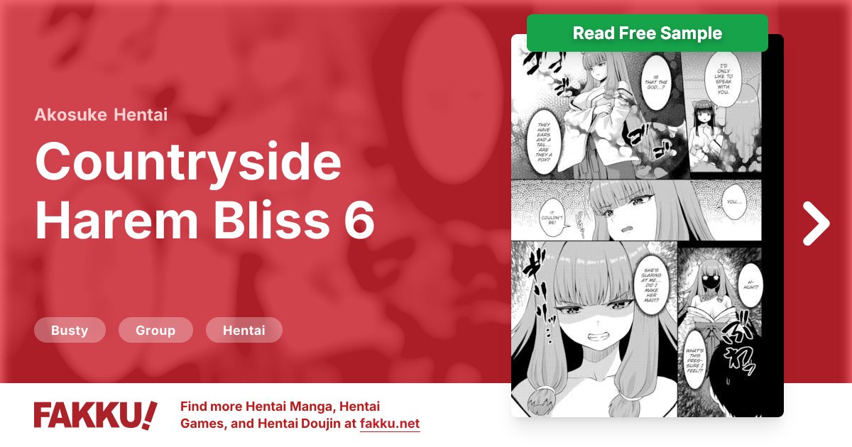 Countryside Harem Bliss 6 Hentai by Akosuke - FAKKU