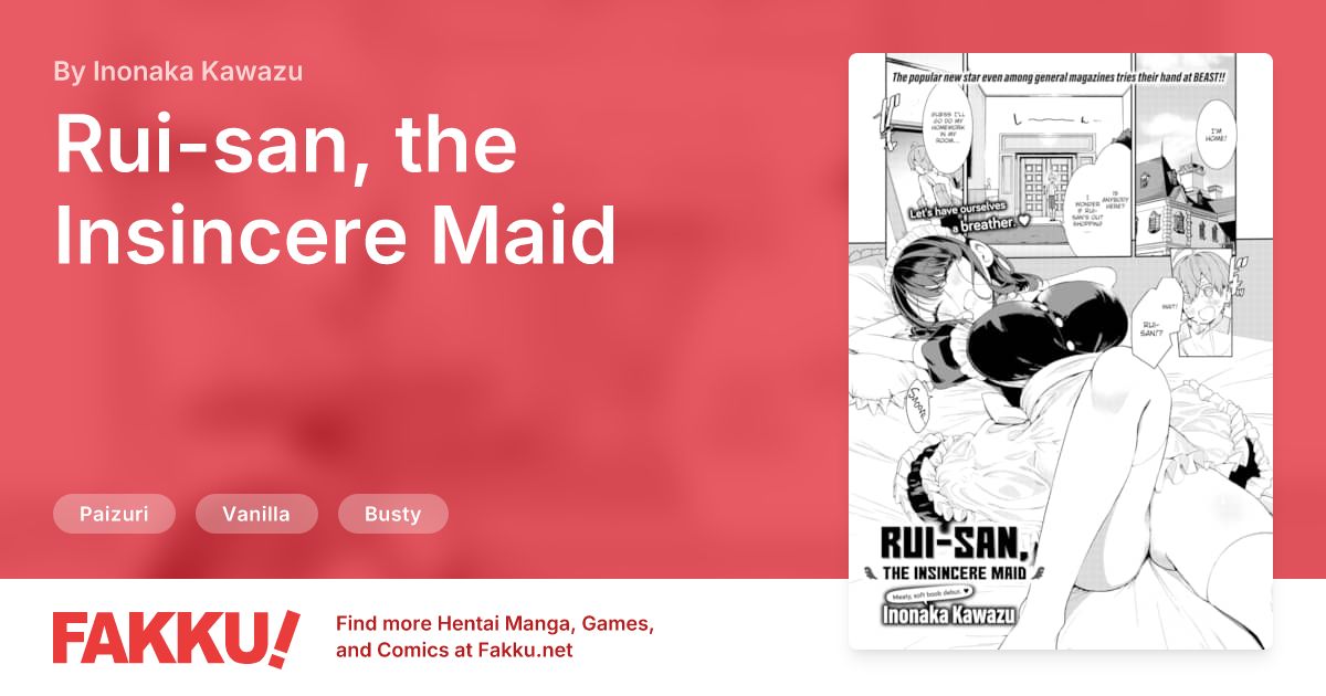 Rui-san, the Insincere Maid Hentai by Inonaka Kawazu - FAKKU