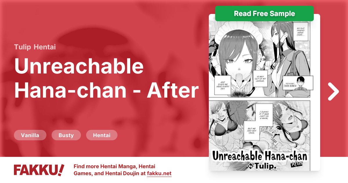  Unreachable Hana-chan - After Hentai by Tulip - FAKKU