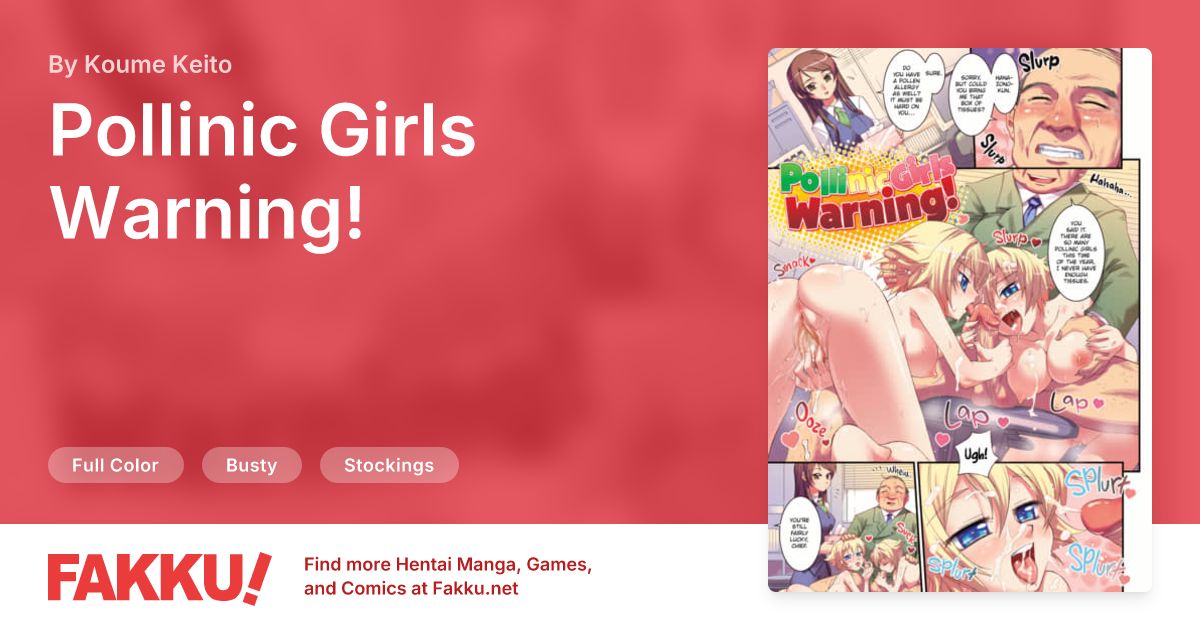 Pollinic Girls Warning! Hentai by Koume Keito - FAKKU
