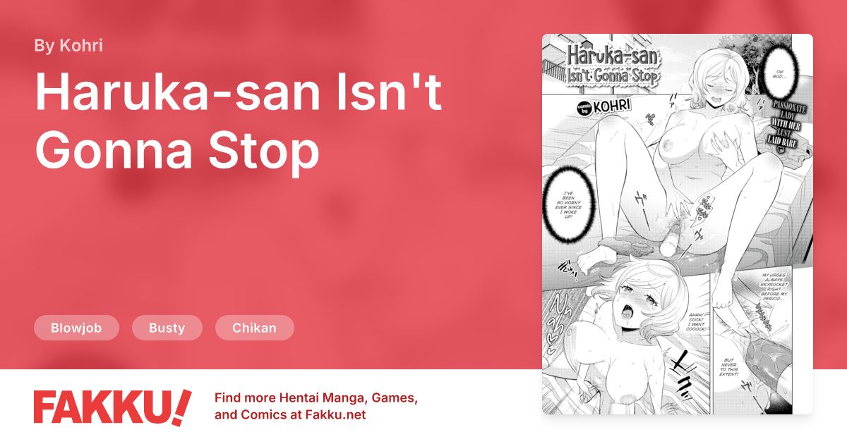 Haruka-san Isn't Gonna Stop Hentai by Kohri - FAKKU