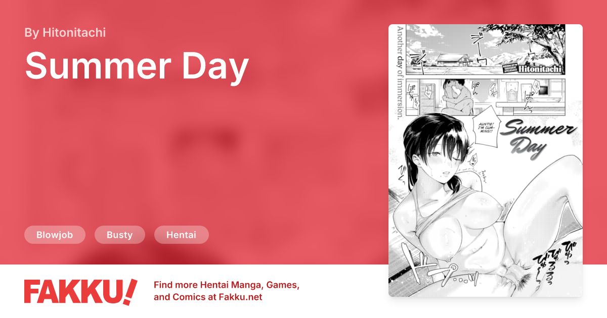 Summer Day Hentai by Hitonitachi - FAKKU