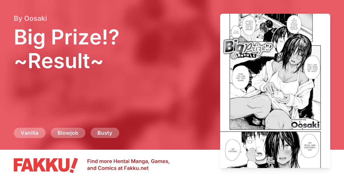 Big Prize!? ~Result~ Hentai by Oosaki - FAKKU