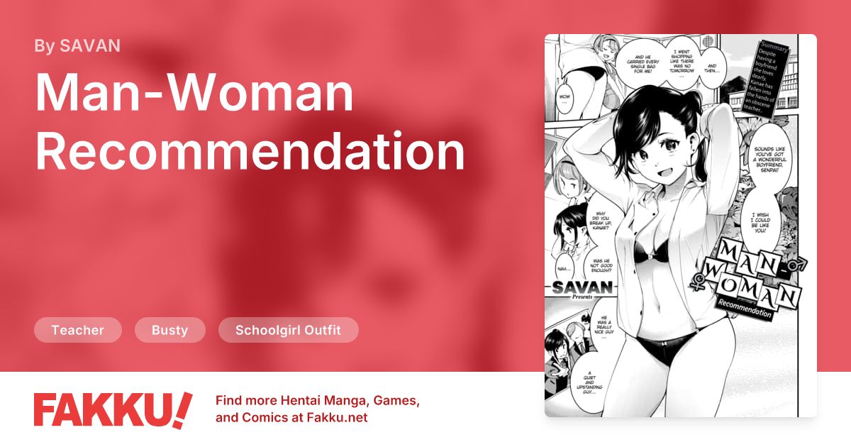 Man-Woman Recommendation Hentai by SAVAN - FAKKU