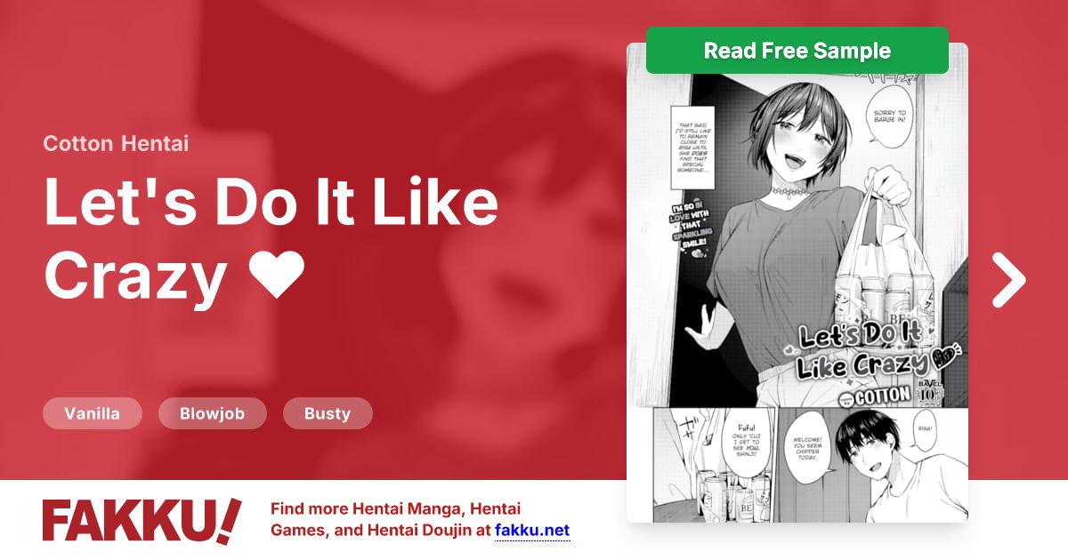 Let's Do It Like Crazy ❤ Hentai by Cotton - FAKKU