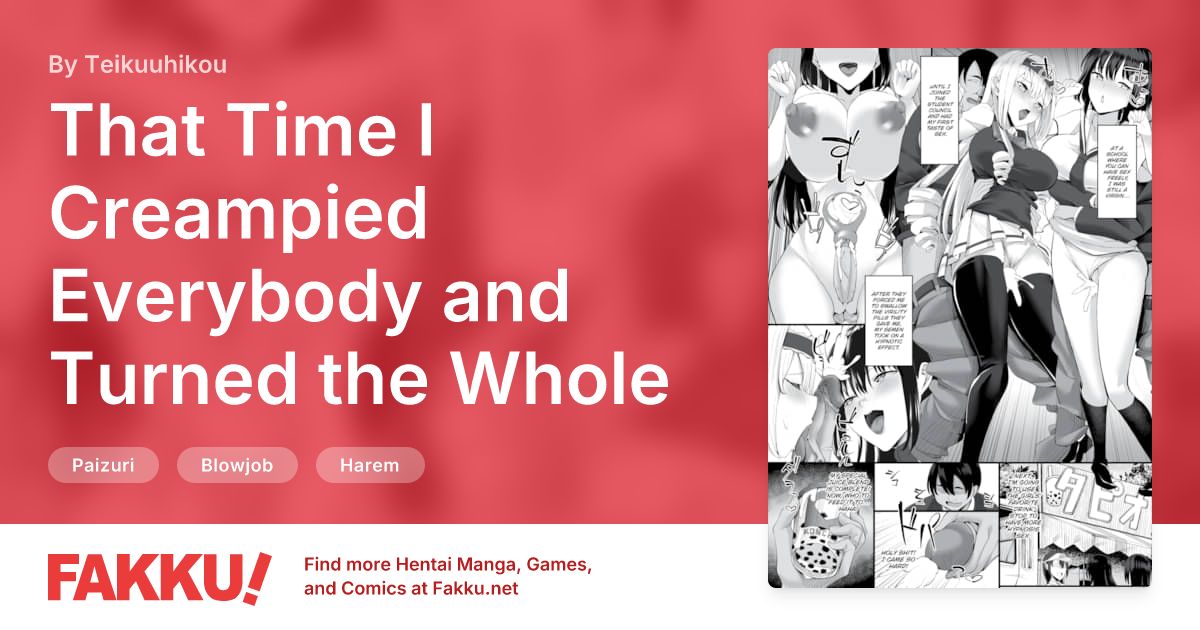 That Time I Creampied Everybody and Turned the Whole School Into My Harem Ch. 2 Hentai by Teikuuhikou - FAKKU