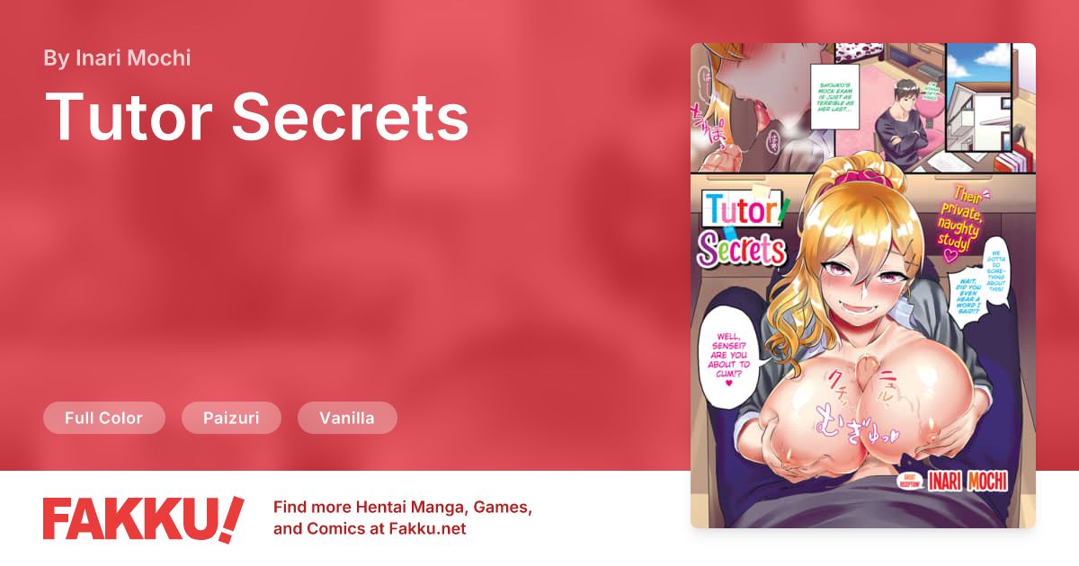 Tutor Secrets Hentai by Inari Mochi - FAKKU