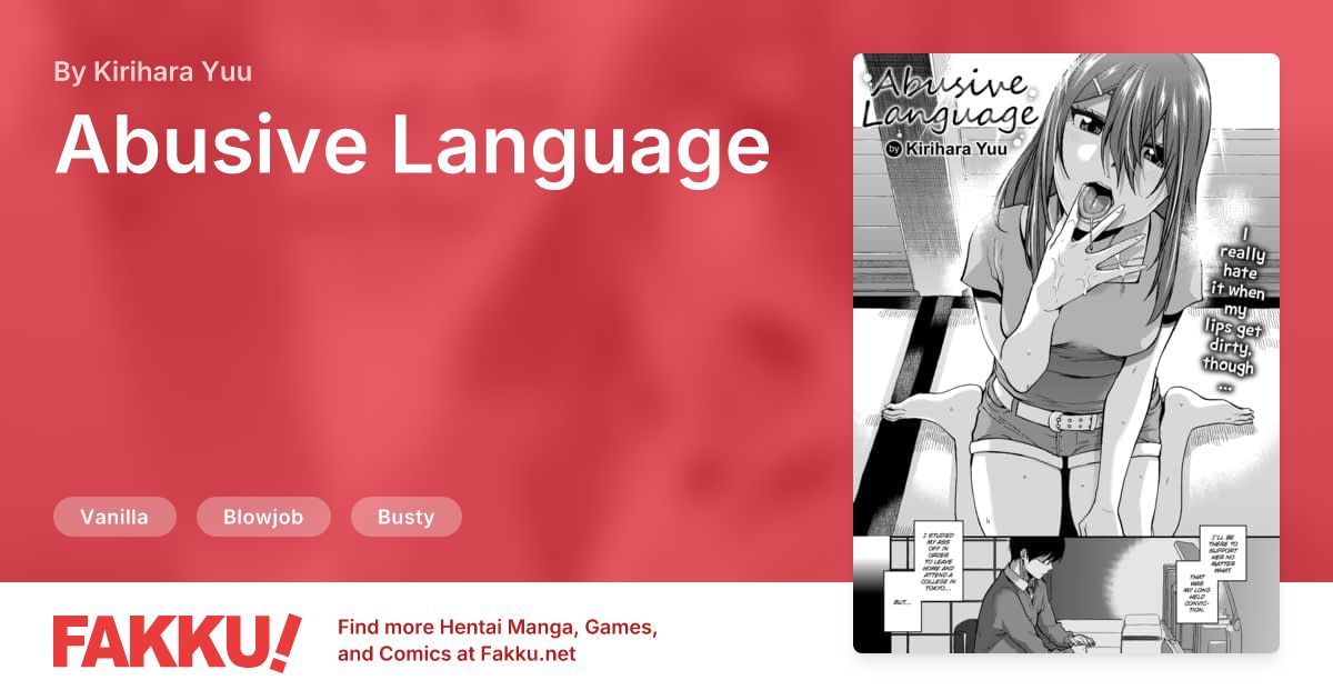 Abusive Language Hentai by Kirihara Yuu - FAKKU