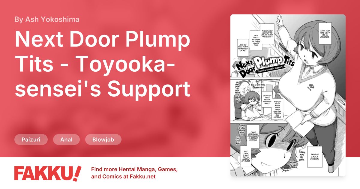 Next Door Plump Tits - Toyooka-sensei's Support Hentai by Ash Yokoshima - FAKKU