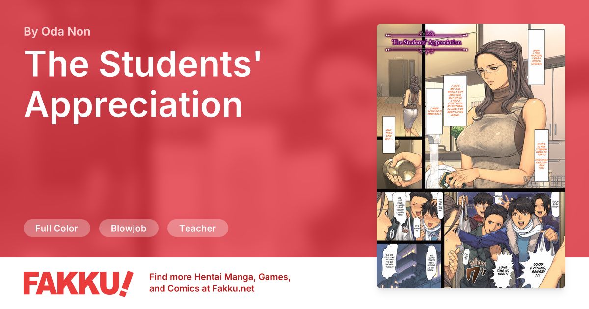 The Students' Appreciation Hentai by Oda Non - FAKKU