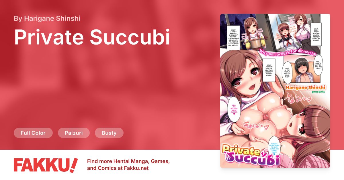 Private Succubi Hentai by Harigane Shinshi - FAKKU