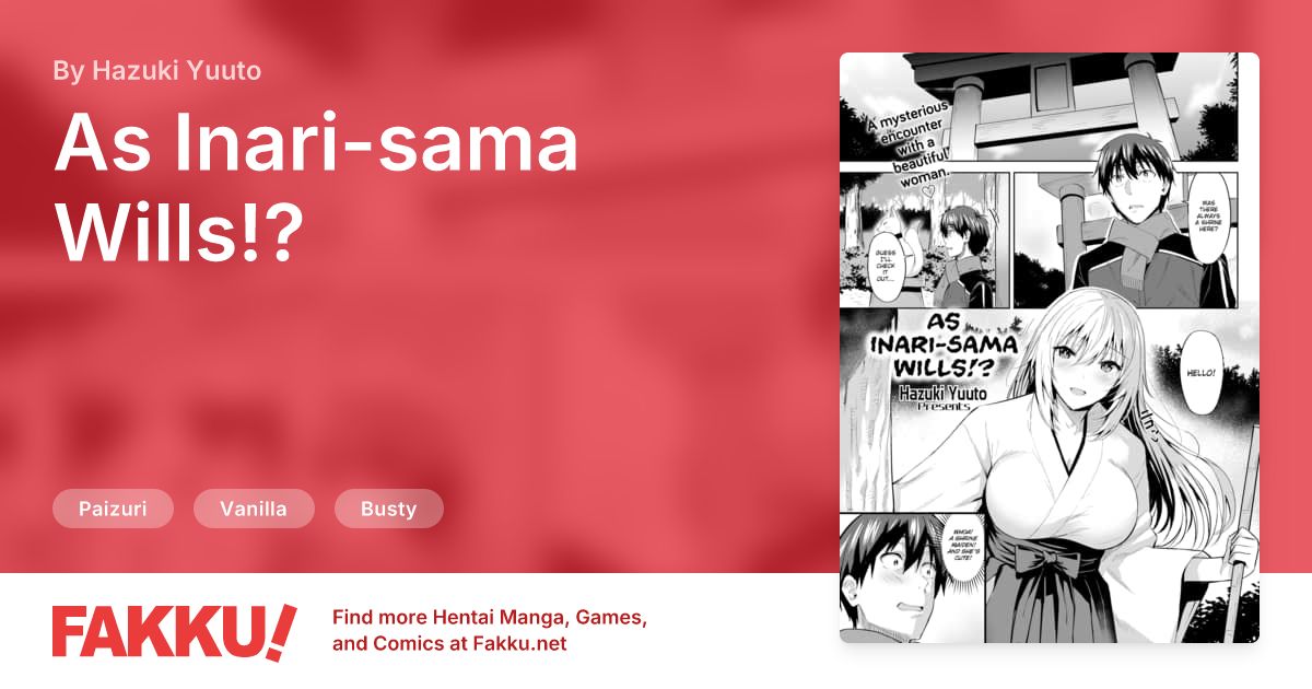 As Inari-sama Wills!? Hentai by Hazuki Yuuto - FAKKU