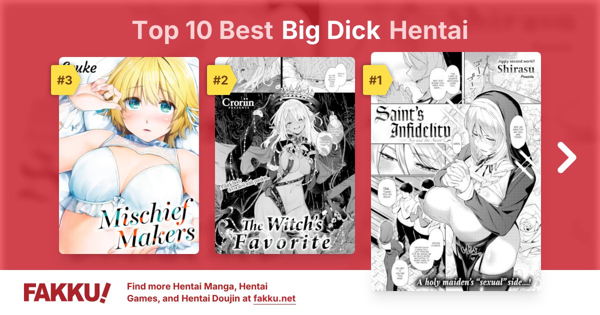 Top 10 Best Big Dick Hentai