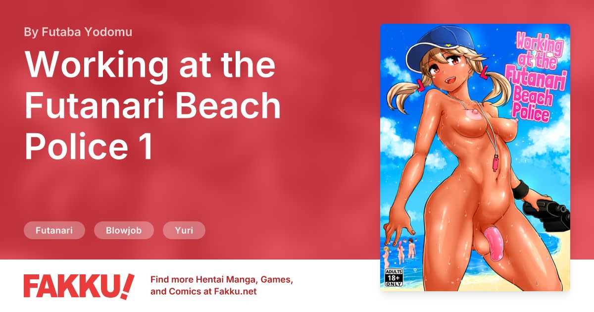 Working at the Futanari Beach Police 1 Hentai by Futaba Yodomu - FAKKU