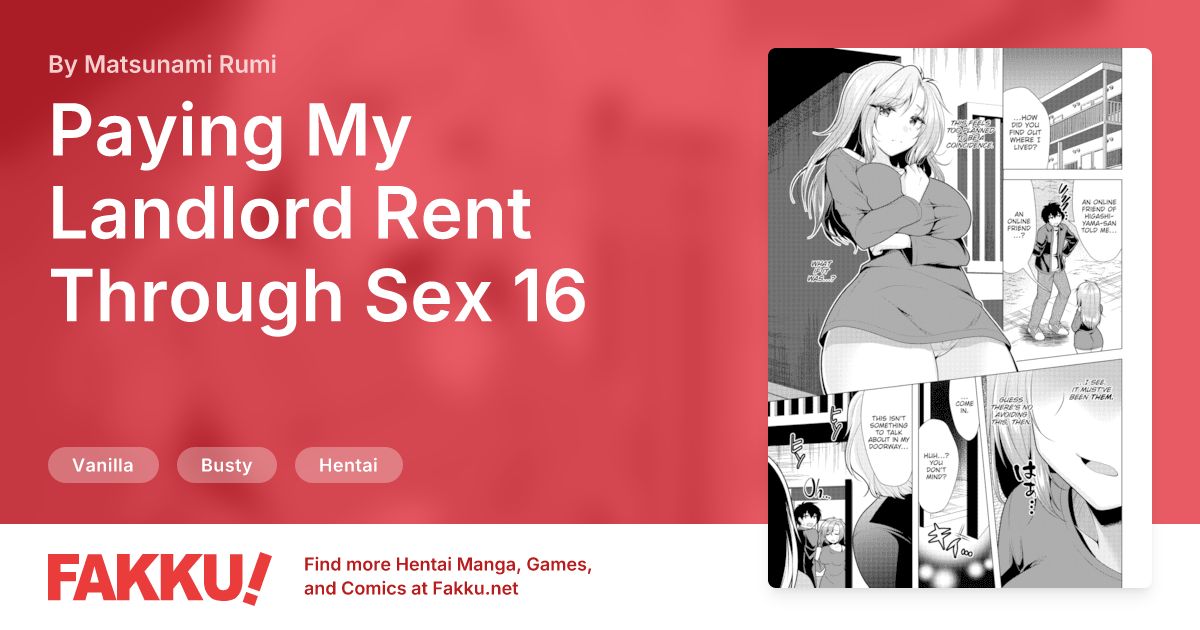 Paying My Landlord Rent Through Sex 16 Hentai by Matsunami Rumi - FAKKU