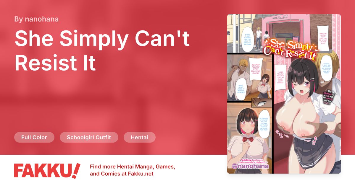 She Simply Can't Resist It Hentai by nanohana - FAKKU