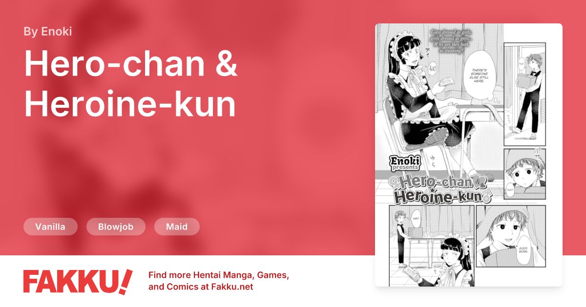 Hero-chan & Heroine-kun Hentai by Enoki - FAKKU
