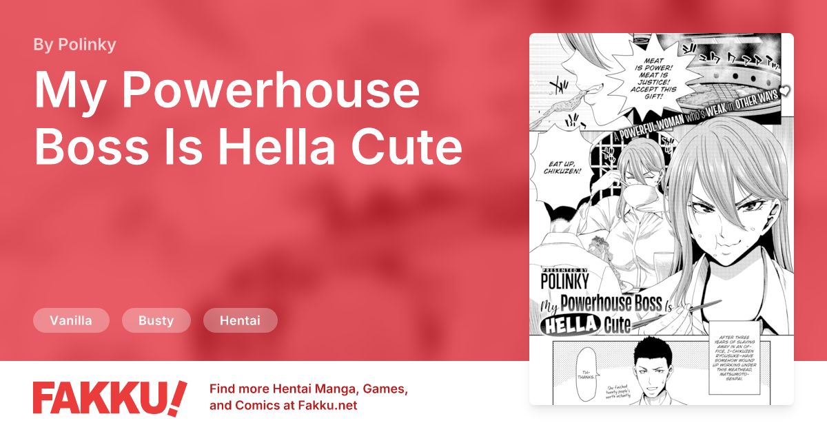 My Powerhouse Boss Is Hella Cute Hentai by Polinky - FAKKU