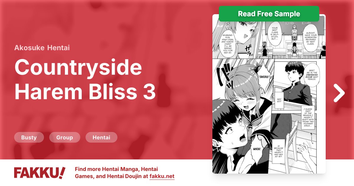  Countryside Harem Bliss 3 Hentai by Akosuke - FAKKU