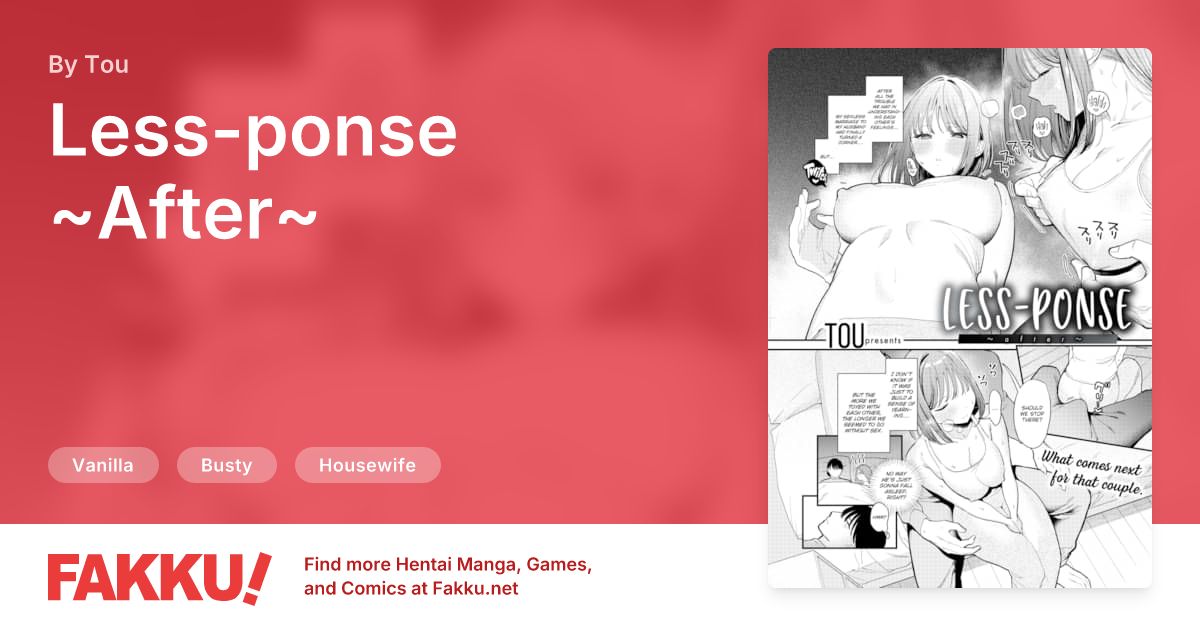  Less-ponse ~After~ Hentai by Tou - FAKKU