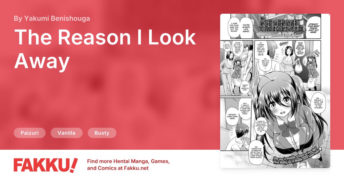The Reason I Look Away Hentai by Yakumi Benishouga - FAKKU