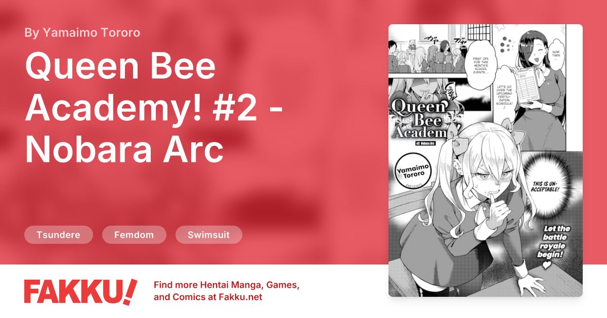 Queen Bee Academy! #2 - Nobara Arc Hentai by Yamaimo Tororo - FAKKU