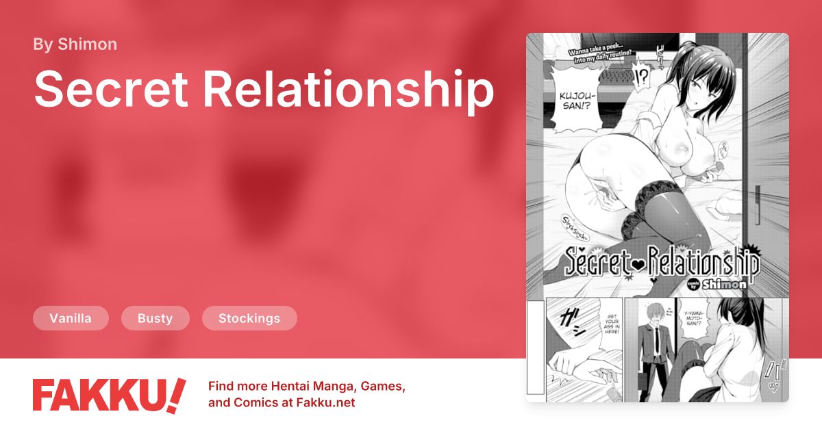 Secret Relationship Hentai by Shimon - FAKKU