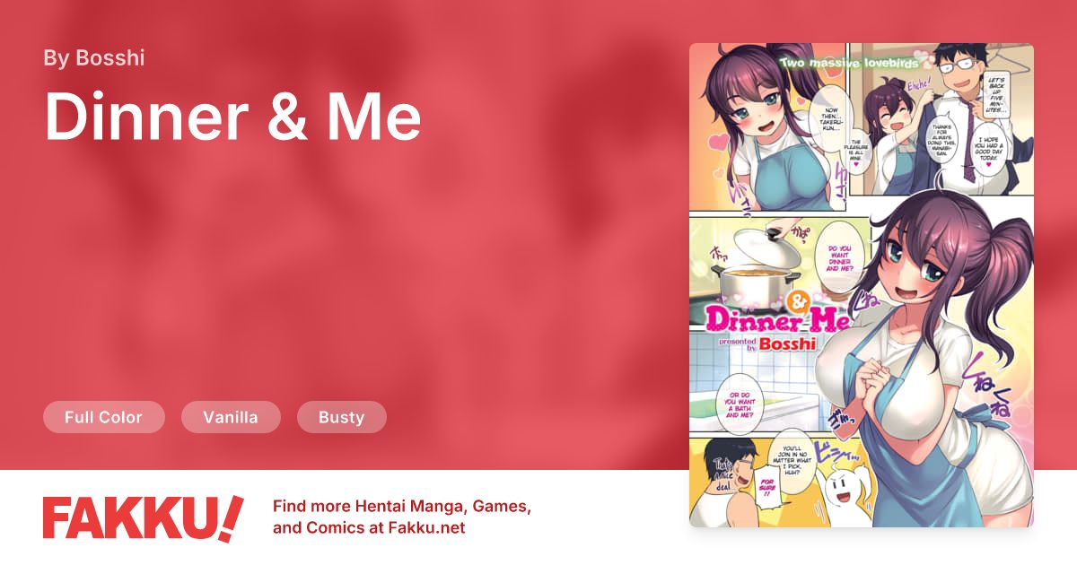 Dinner & Me Hentai by Bosshi - FAKKU