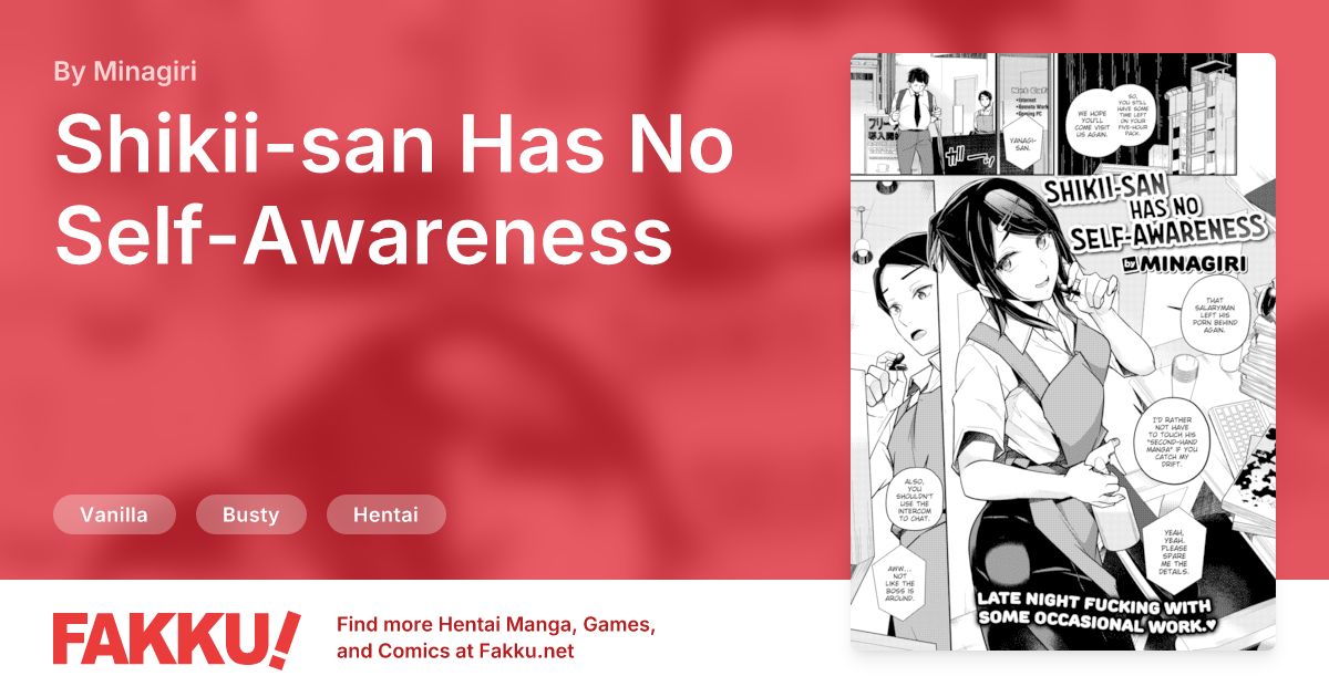 Shikii-san Has No Self-Awareness Hentai by Minagiri - FAKKU