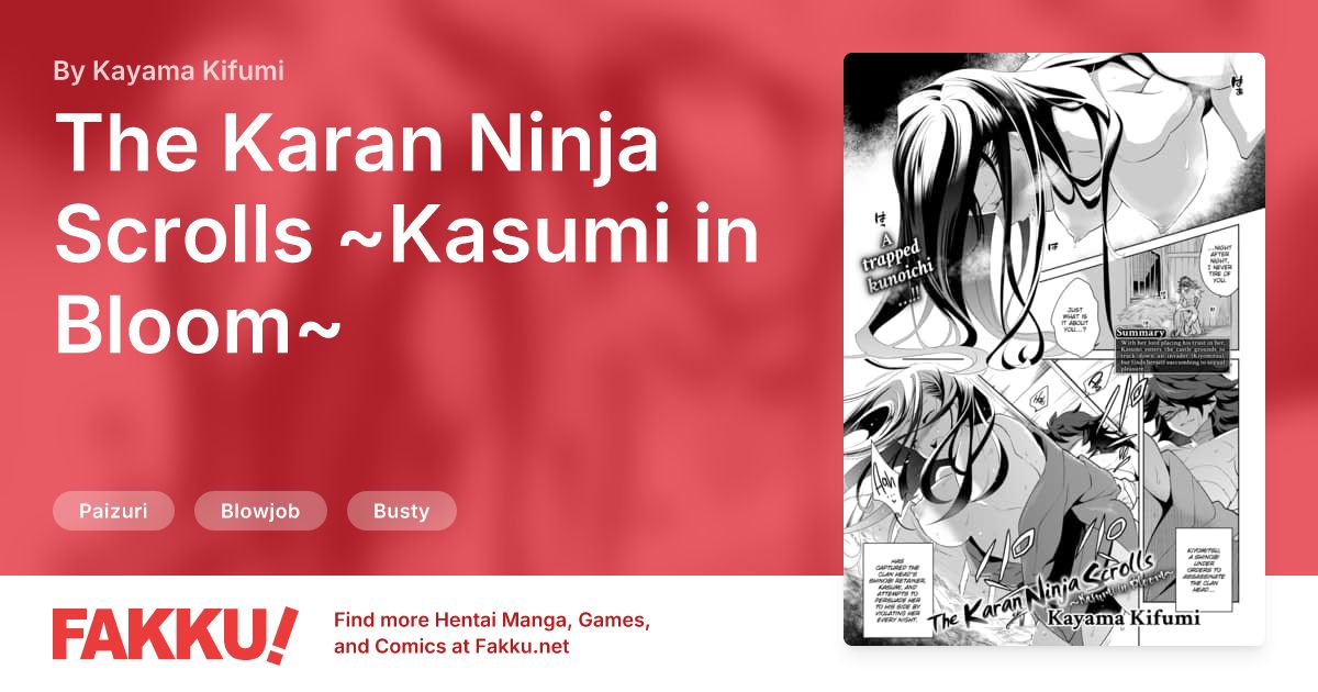The Karan Ninja Scrolls ~Kasumi in Bloom~ Hentai by Kihachi Uro, Kayama Kifumi - FAKKU