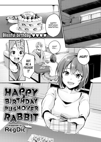 Happy Birthday Pushover Rabbit
