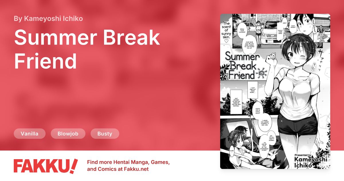 Summer Break Friend Hentai by Kameyoshi Ichiko - FAKKU
