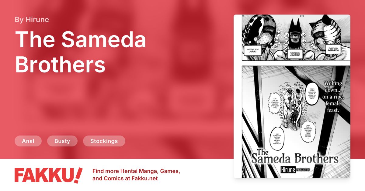 The Sameda Brothers Hentai by Hirune - FAKKU
